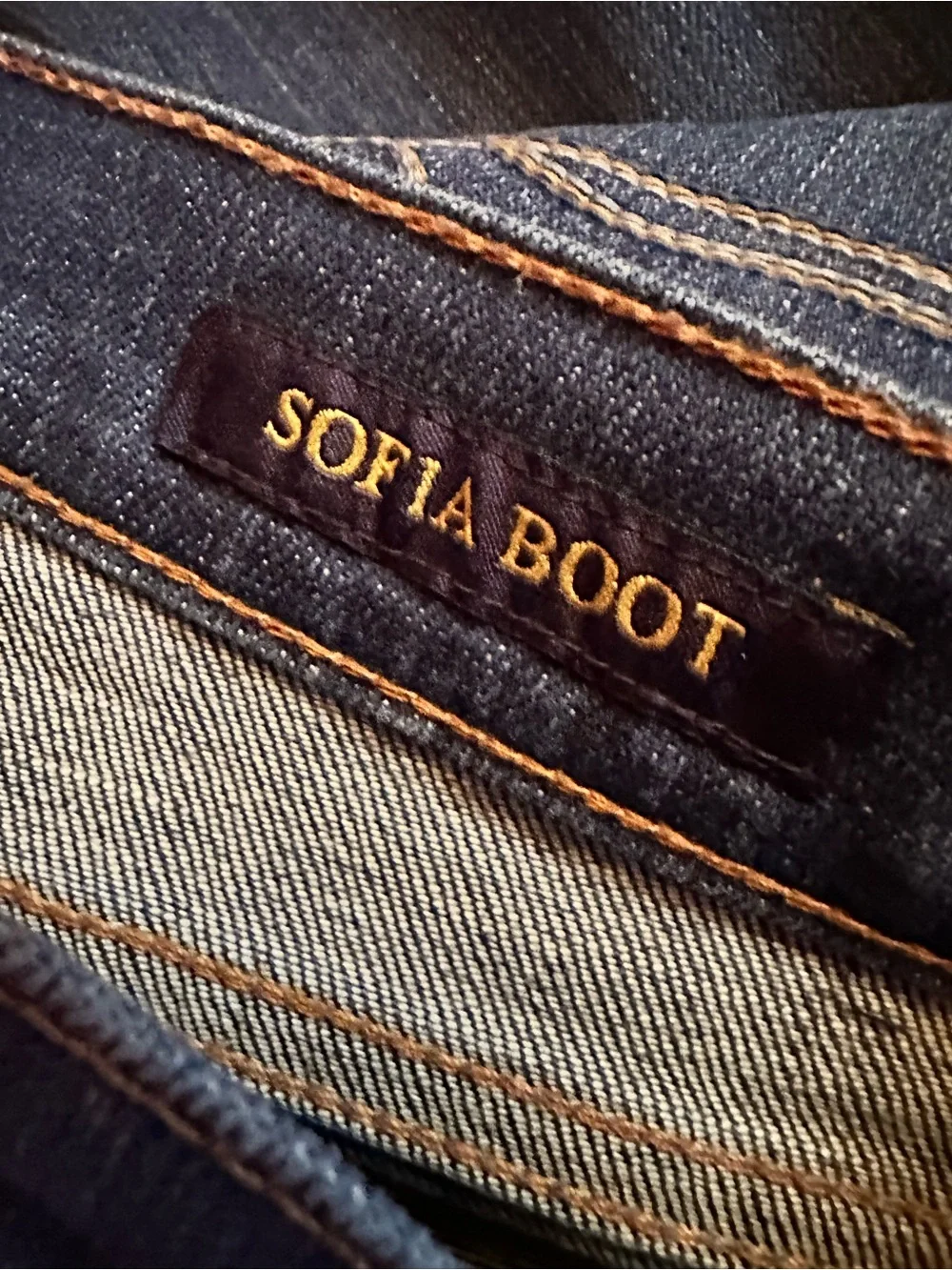 Lucky Brand Dark Sofia Boot Jeans